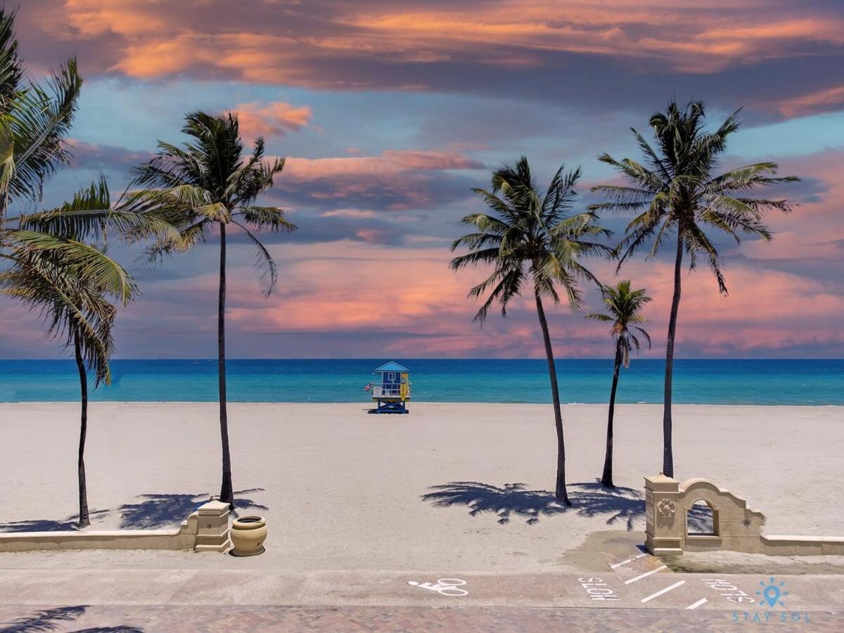 Free Parking, Bay View, Pool, Step To Beach Hollywood Ngoại thất bức ảnh
